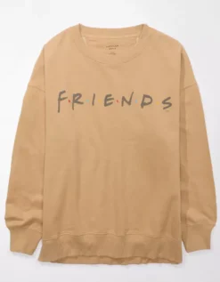 AE Oversized Friends Graphic Sweatshirt -Soft Leaf 1098 2149 209 f