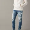 AE AirFlex 360 Patched Stacked Jean