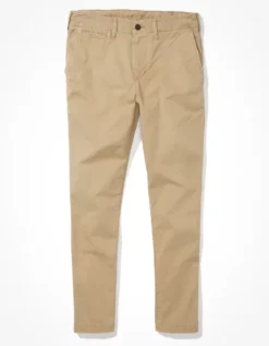 AE Flex Slim Lived-In Khaki Pant -Soft Leaf 1120 4578 281 f