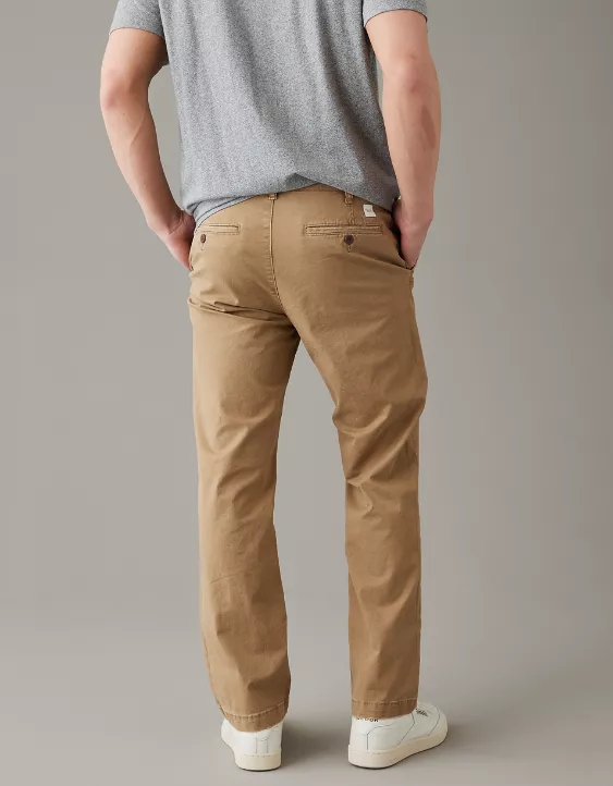 AE Flex Bootcut Lived-In Khaki Pant 2 AE Flex Bootcut Lived-In Khaki Pant - Image 2