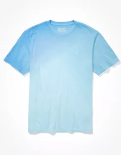 AE Super Soft Dip-Dye T-Shirt -Soft Leaf 1162 3016 400 f