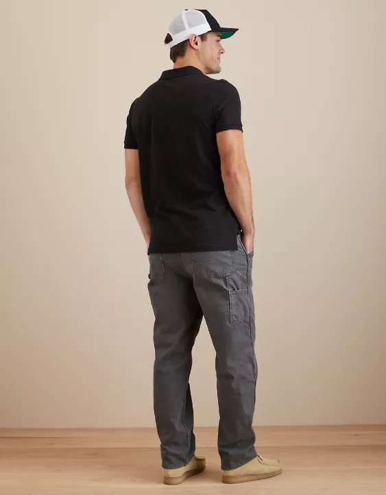 AE Super Soft Legend Slim Fit Pique Polo Shirt 2 AE Super Soft Legend Slim Fit Pique Polo Shirt - Image 2