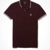 AE Slim Fit Tipped Pique Polo Shirt