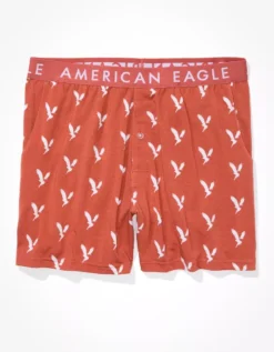 AEO Eagle Ultra Soft Pocket Boxer Short -Soft Leaf 1237 1101 620 f