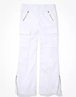 AE Snappy Stretch Low-Rise Baggy Flare Cargo Pant -Soft Leaf 1325 4935 100 f