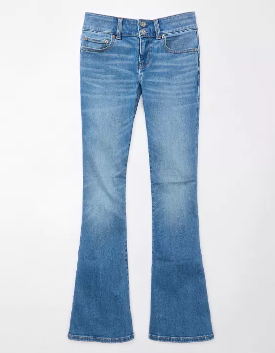 AE Next Level Super Low-Rise Flare Jean 3 AE Next Level Super Low-Rise Flare Jean - Image 3
