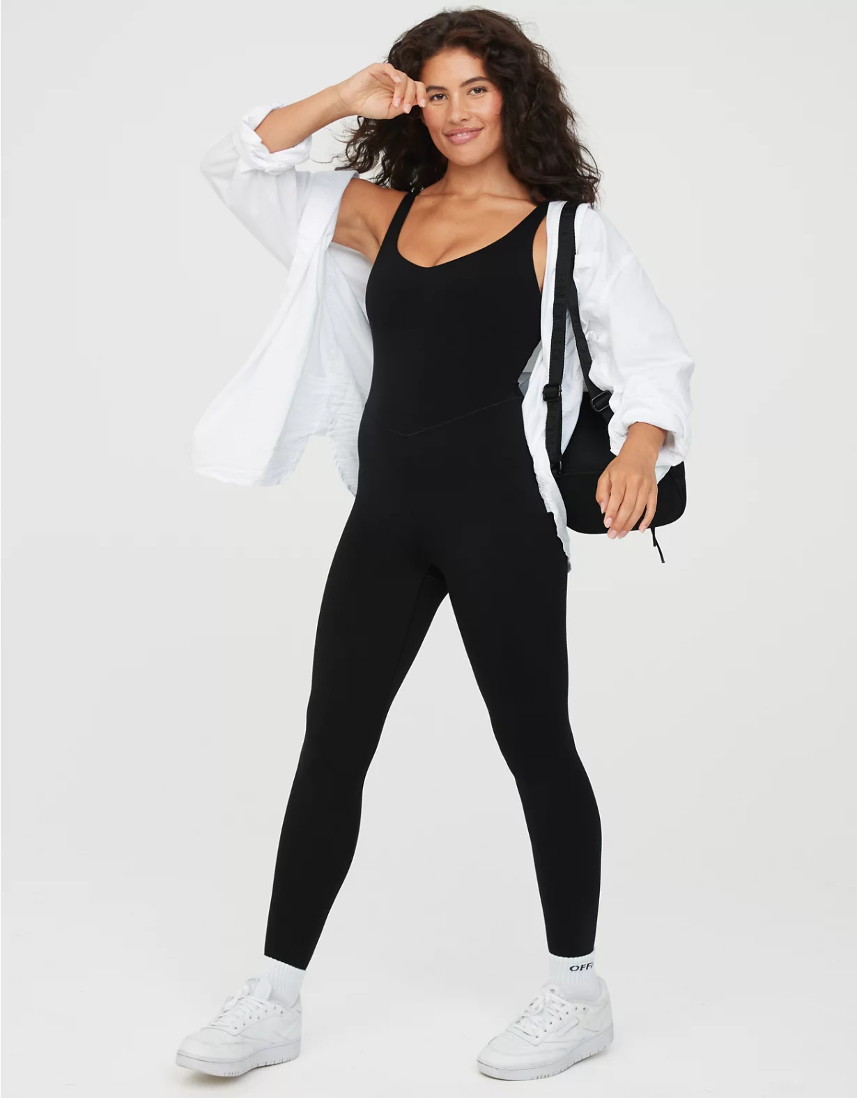 OFFLINE By Aerie Real Me Low Key Legging Jumpsuit 1 OFFLINE By Aerie Real Me Low Key Legging Jumpsuit