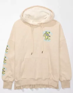 AE Grateful Dead Graphic Big Hug Hoodie -Soft Leaf 1453 2141 676 f