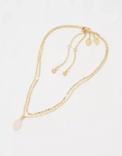 Aerie Stone Bead Necklace