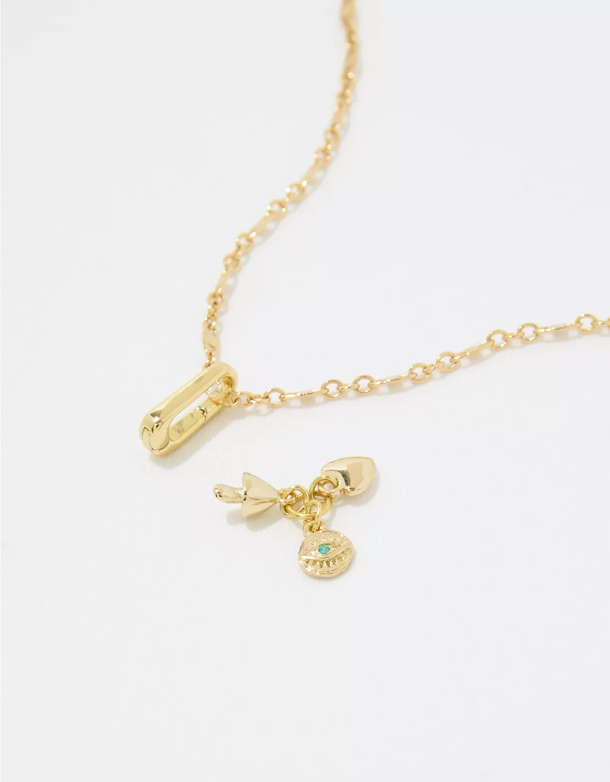 Aerie Icon Paperclip Necklace 2 Aerie Icon Paperclip Necklace - Image 2