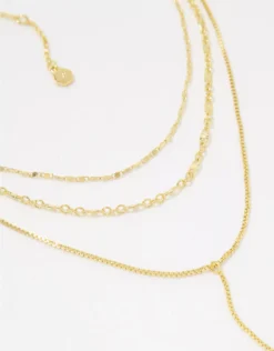 Aerie Dainty Layered Choker Pack -Soft Leaf 1498 8816 709 b