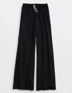 OFFLINE By Aerie OTT Fleece Super Wide Leg Pant 5 OFFLINE By Aerie OTT Fleece Super Wide Leg Pant -Soft Leaf 1703 1248 073 f