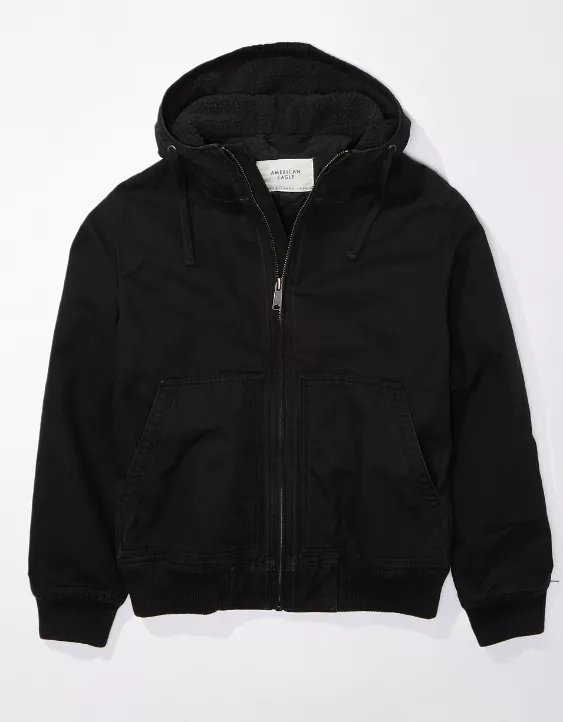 AE Hooded Workwear Jacket 3 AE Hooded Workwear Jacket - Image 3