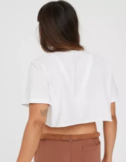 OFFLINE By Aerie Rock N Roll Cropped T-Shirt 4 OFFLINE By Aerie Rock N Roll Cropped T-Shirt -Soft Leaf 2161 1429 100 ob