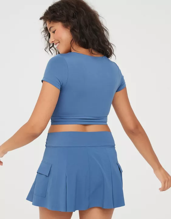 OFFLINE By Aerie Real Me Square Neck T-Shirt 2 OFFLINE By Aerie Real Me Square Neck T-Shirt - Image 2