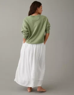 AE Graphic Sweatshirt -Soft Leaf 2532 2013 379 ob