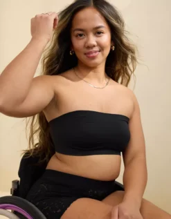 Aerie SMOOTHEZ Bandeau Bralette -Soft Leaf 2693 3059 073 of