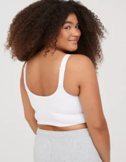 OFFLINE By Aerie The Hugger Longline Sports Bra 4 OFFLINE By Aerie The Hugger Longline Sports Bra -Soft Leaf 2698 1487 100 ob