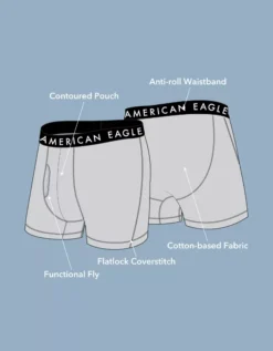 AE 4.5" Classic Boxer Brief 5-Pack -Soft Leaf 3234 3543 900 d3