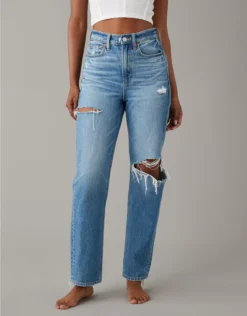 AE Ripped Highest Waist '90s Boyfriend Jean