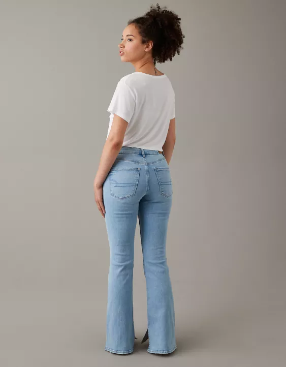 AE Next Level Curvy Super High-Waisted Flare Jean 2 AE Next Level Curvy Super High-Waisted Flare Jean - Image 2