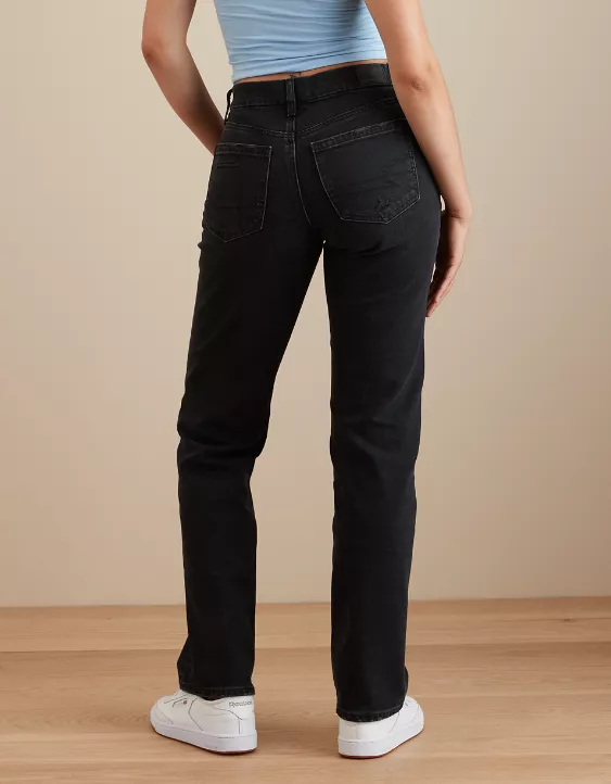 AE Stretch Curvy Straight Jean 2 AE Stretch Curvy Straight Jean - Image 2