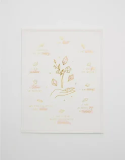 Aerie Elum Affirmations Art Print