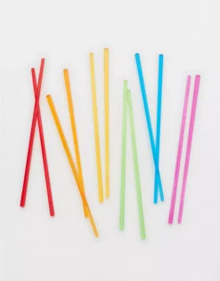 Aerie Kikkerland Rainbow Reusable Chopsticks - 6 Pairs