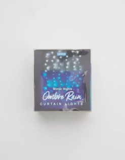 Aerie Streamline Winter Curtain String Lights -Soft Leaf 5498 8197 400 d1