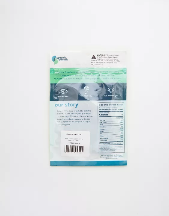 Aerie Spoonie Threads Heathered Support Sleeve 3 Aerie Spoonie Threads Heathered Support Sleeve - Image 3