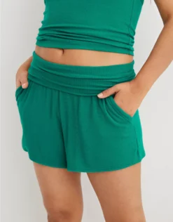 Aerie Real Soft® Ribbed Foldover Boxer