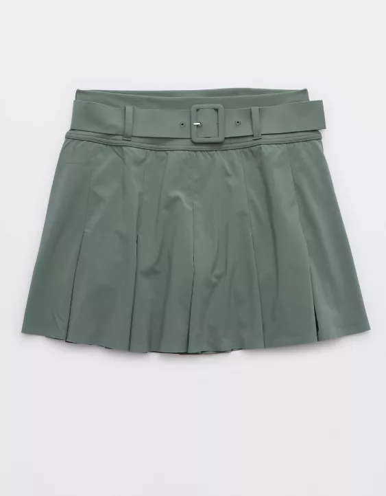 OFFLINE By Aerie Real Me Belted Pleated Skort 3 OFFLINE By Aerie Real Me Belted Pleated Skort - Image 3
