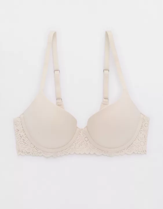 Aerie Sunnie Demi Push Up Blossom Lace Trim Bra 3 Aerie Sunnie Demi Push Up Blossom Lace Trim Bra - Image 3