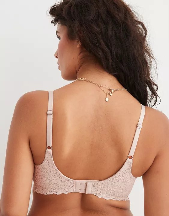 Aerie Sunnie Demi Push Up Blossom Lace Trim Bra 2 Aerie Sunnie Demi Push Up Blossom Lace Trim Bra - Image 2