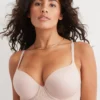Aerie Sunnie Demi Push Up Blossom Lace Trim Bra