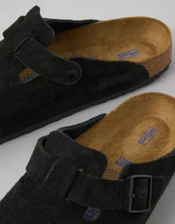 Birkenstock Men's Boston Soft Footbed Clog -Soft Leaf 7213 1802 001 d1