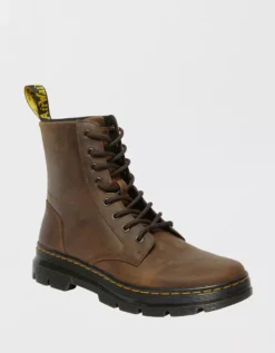 Dr. Martens Combs 8-Eye Leather Boot 4 Dr. Martens Combs 8-Eye Leather Boot -Soft Leaf 7213 7049 200 b