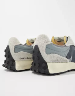 New Balance Men's 327 Suede Panel Sneaker -Soft Leaf 7213 7403 007 d1