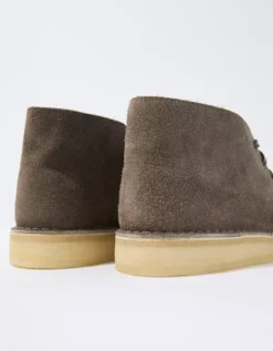 Clarks Men's Desert Coal Boots -Soft Leaf 7213 7559 006 d1