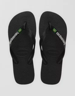 Havaianas Men's Brazil Logo Flip Flop -Soft Leaf 7213 8894 001 d1