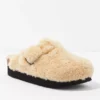 Birkenstock Women's Boston Big Buckle Shearling Clog