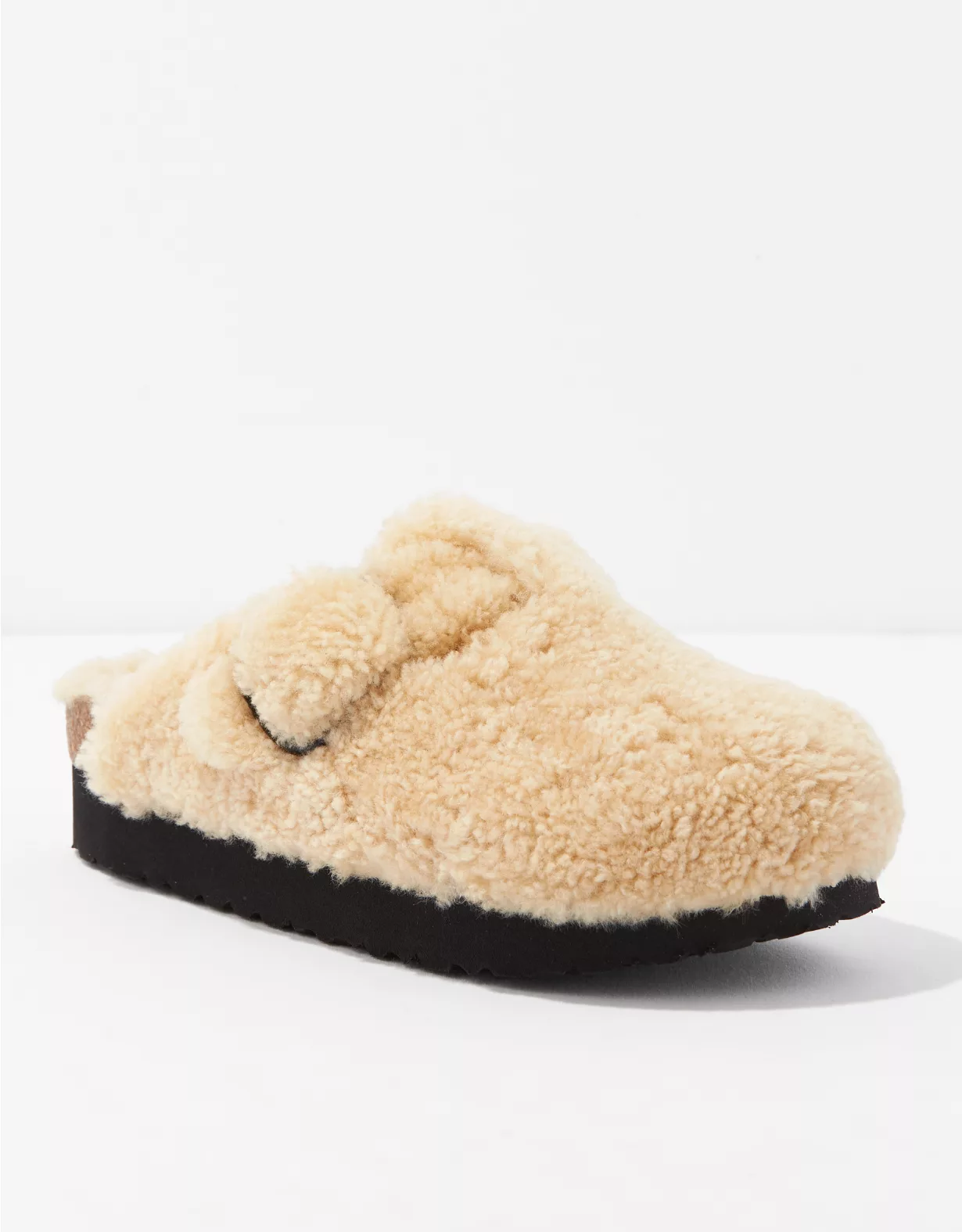 Birkenstock Women's Boston Big Buckle Shearling Clog 1 Birkenstock Women's Boston Big Buckle Shearling Clog