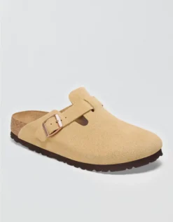 Birkenstock Boston Suede Clog