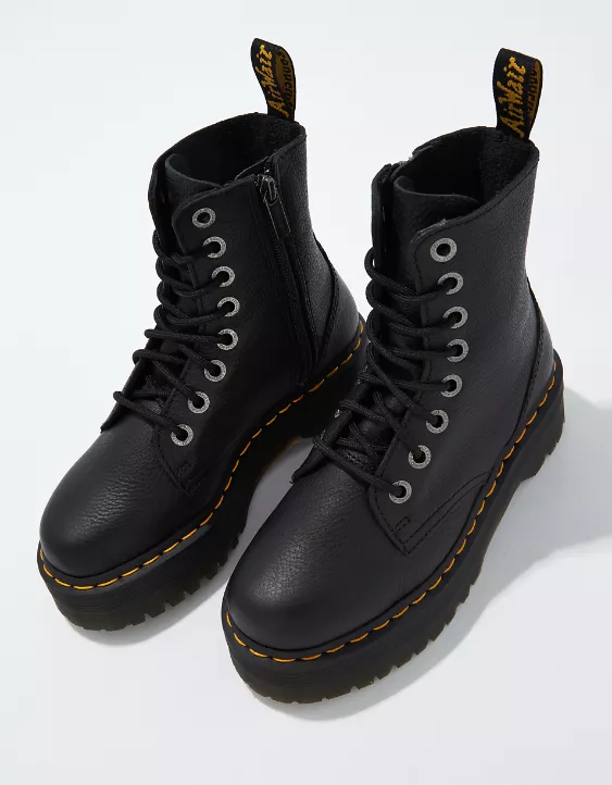 Dr. Martens Women's Jadon III Pisa Leather Platform Boot 2 Dr. Martens Women's Jadon III Pisa Leather Platform Boot - Image 2