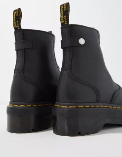 Dr. Martens Women's Jetta Zip-Front Boot 5 Dr. Martens Women's Jetta Zip-Front Boot -Soft Leaf 7411 5883 001 d1