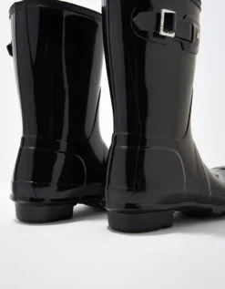 Hunter Original Short Gloss Rain Boot -Soft Leaf 7411 7389 001 d1