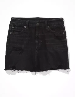 AE '90s High-Waisted Denim Mini Skirt -Soft Leaf 8332 4590 081 f