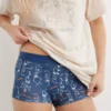 Aerie Superchill Cotton Elastic Halloween Boyshort Underwear