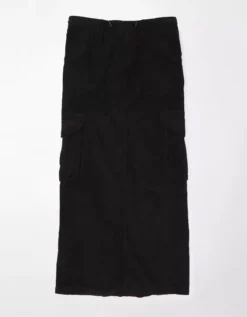 AE Low-Rise Corduroy Maxi Skirt -Soft Leaf 9332 4668 016 f