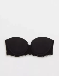 Aerie Show Off Strapless Push Up Bra 5 Aerie Show Off Strapless Push Up Bra -Soft Leaf 9732 5002 073 f